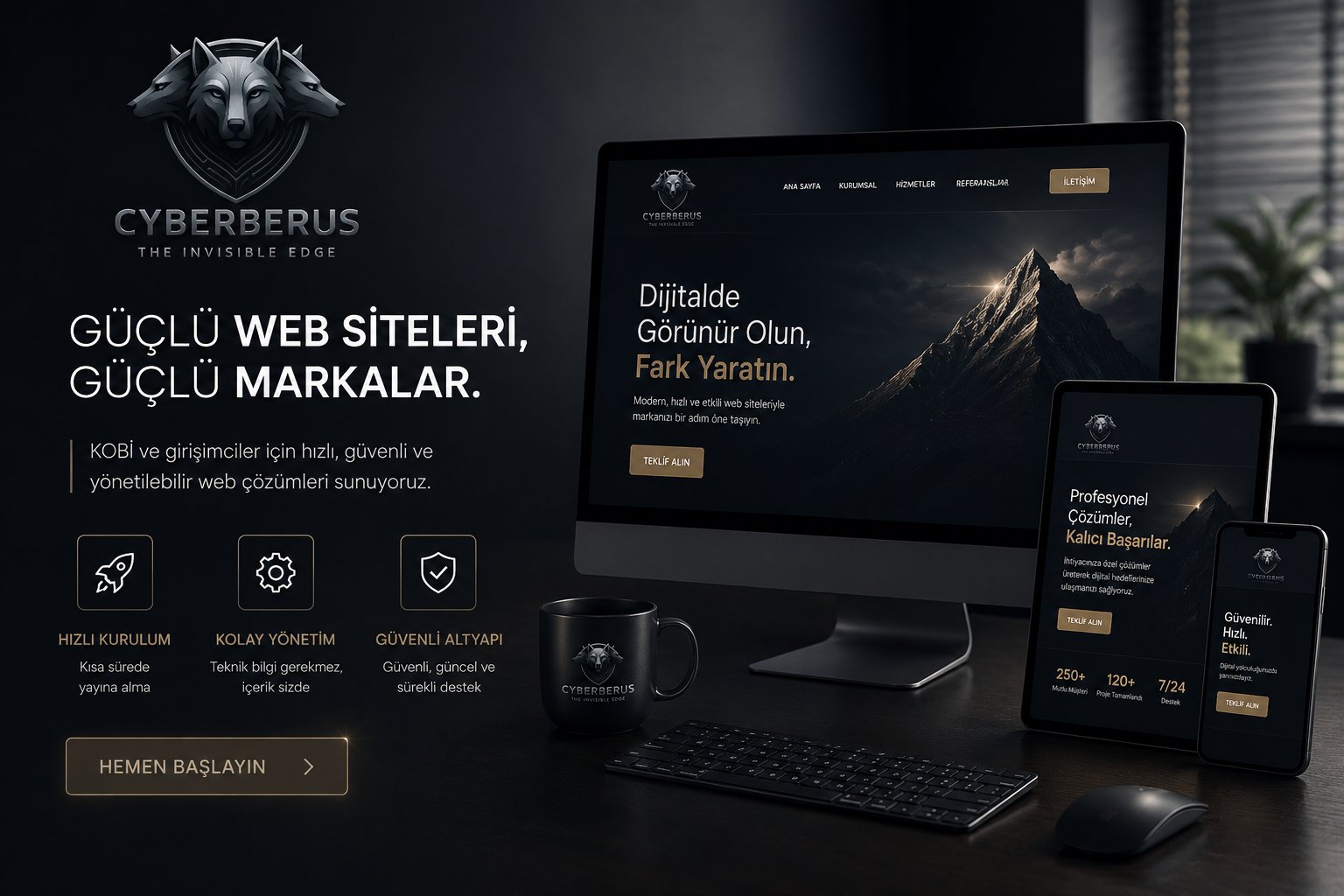 Cyberberus Web Sitesi Yapım Hizmeti